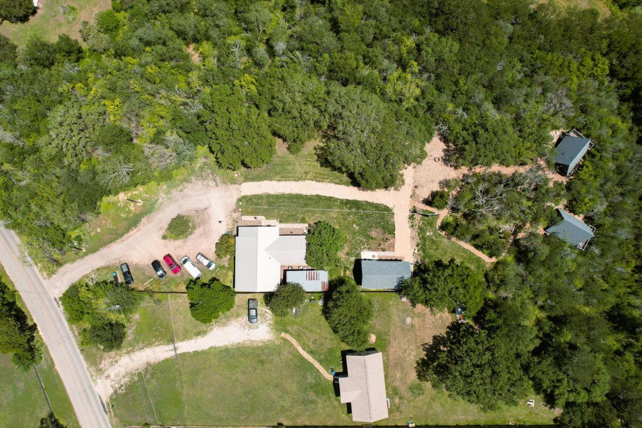 The Maverick: A-Frame W/ Hammock And Tree Top View New Braunfels Exterior photo