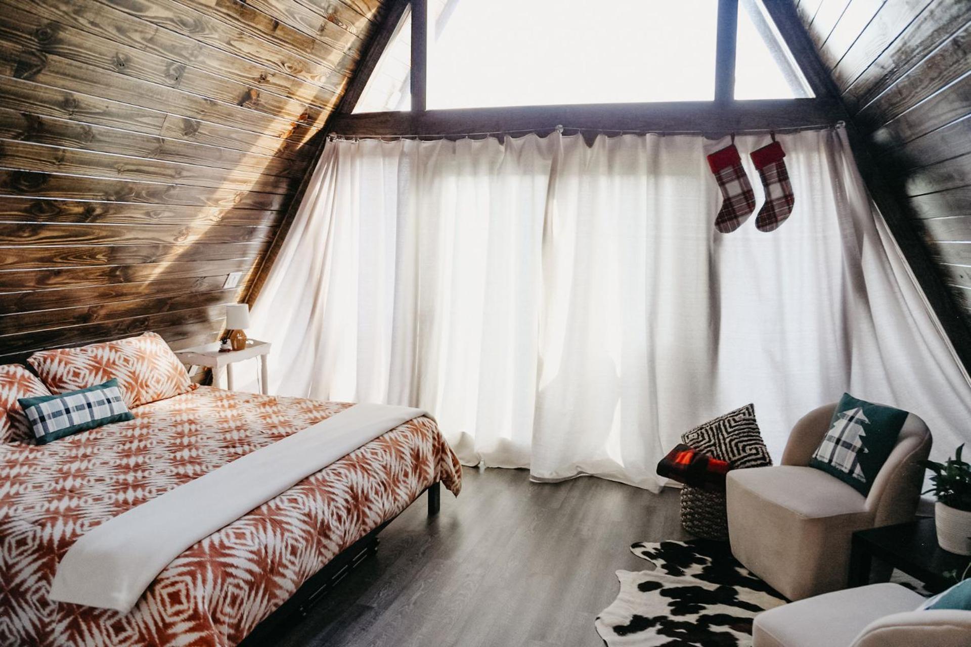 The Maverick: A-Frame W/ Hammock And Tree Top View New Braunfels Exterior photo